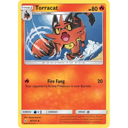 Torracat (Reverse Holo)