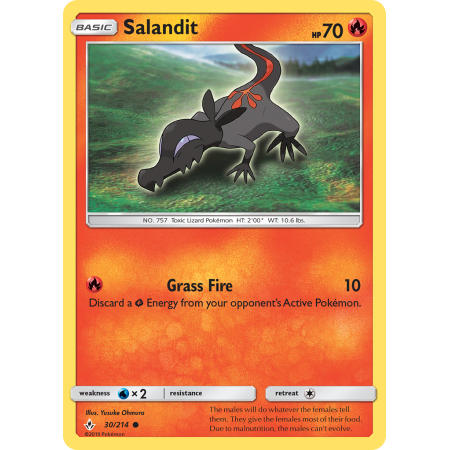 Salandit (Reverse Holo)