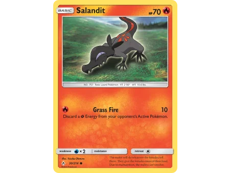 Salandit (Reverse Holo)