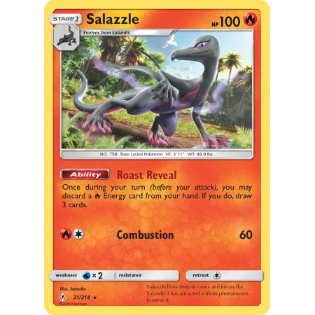 Salazzle (Reverse Holo)