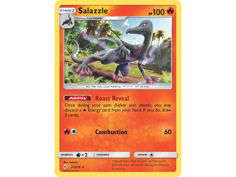 Salazzle (Reverse Holo)