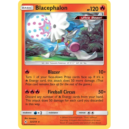 Blacephalon (Reverse Holo)