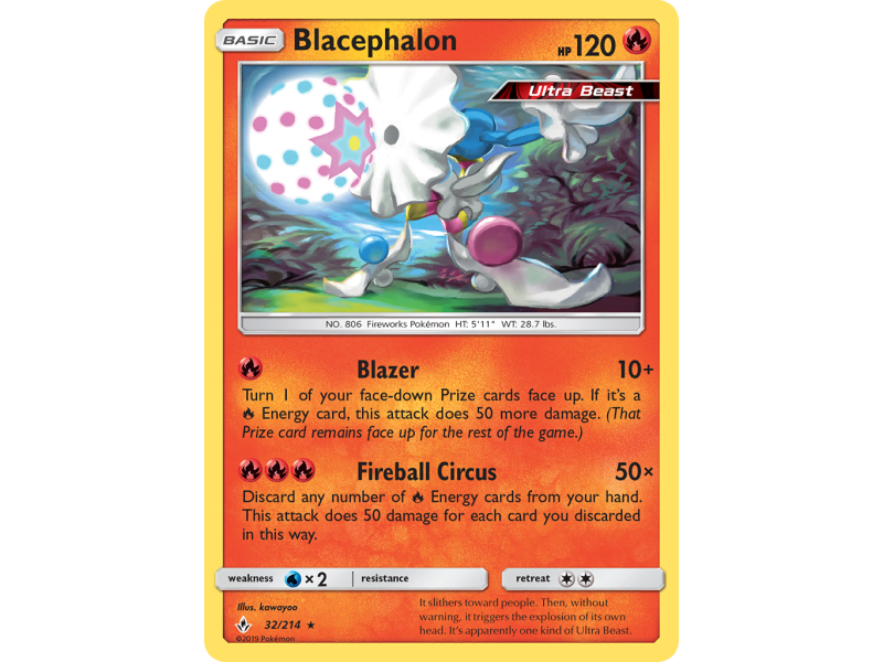 Blacephalon (Reverse Holo)
