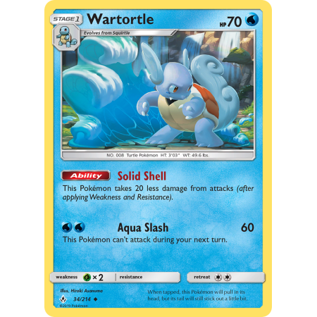 Wartortle (Reverse Holo)