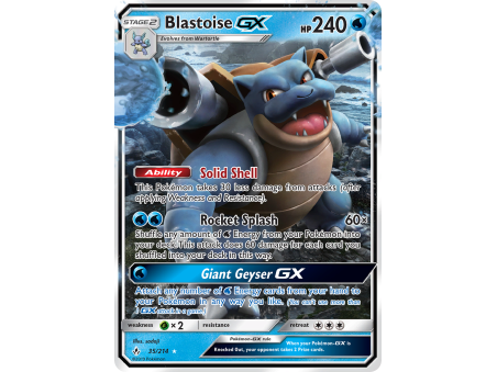 Blastoise-GX (Holo)