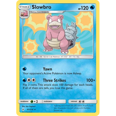 Slowbro (Reverse Holo)