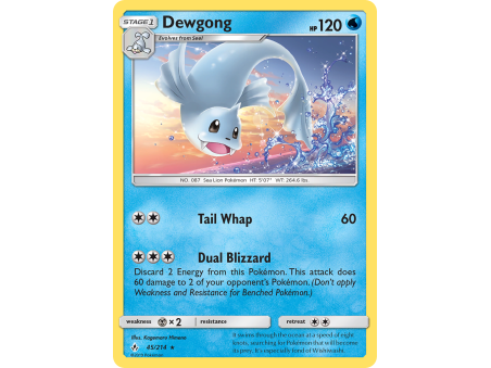 Dewgong (Reverse Holo)