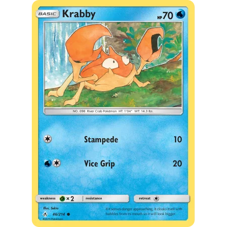 Krabby (Reverse Holo)