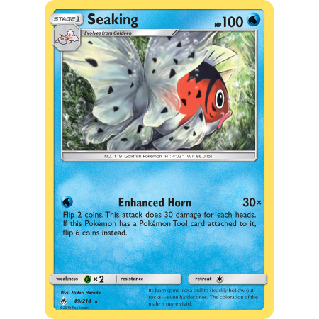 Seaking (Reverse Holo)