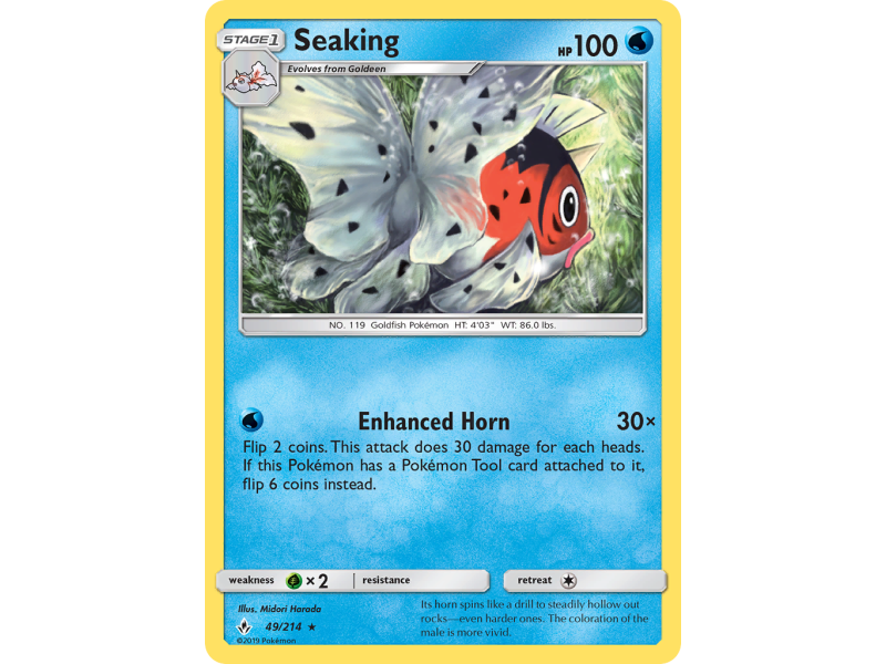 Seaking (Reverse Holo)