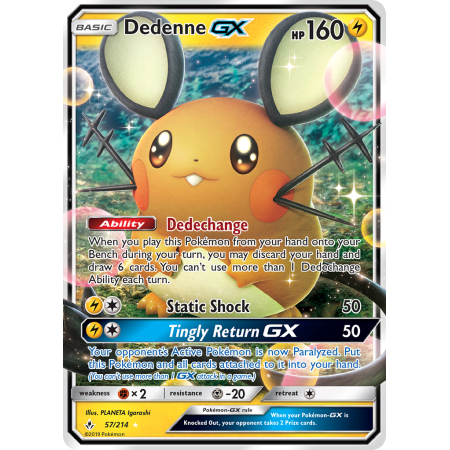 Dedenne-GX (Holo)