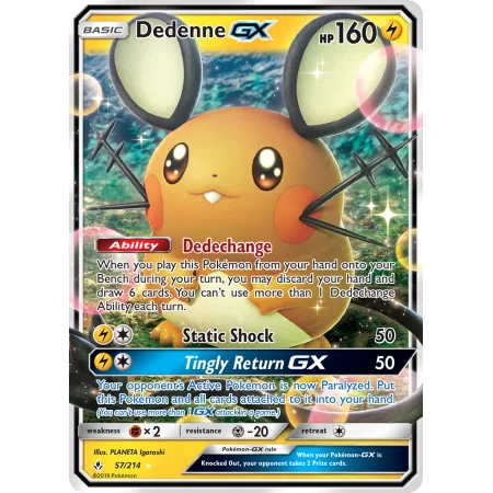 Dedenne-GX (Holo)