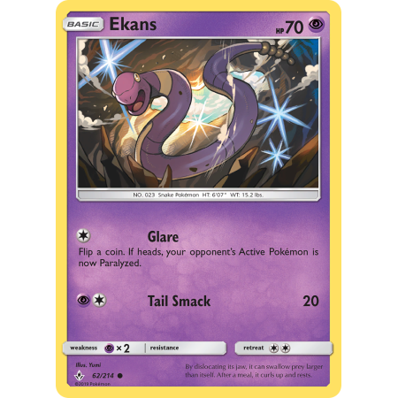 Ekans (Reverse Holo)