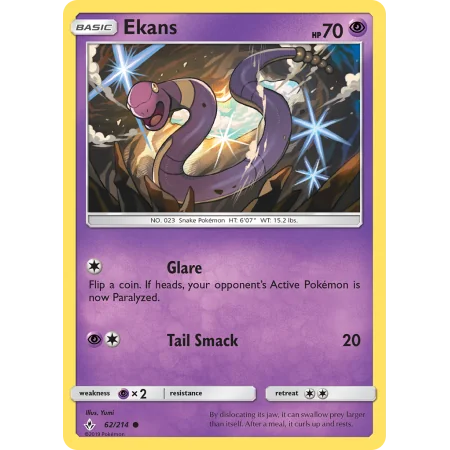 Ekans (Reverse Holo)