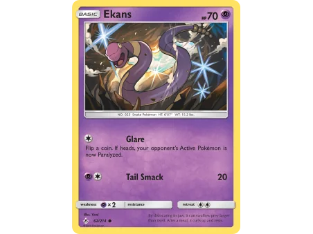 Ekans (Reverse Holo)