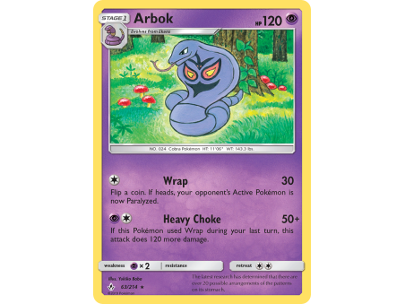Arbok (Reverse Holo)