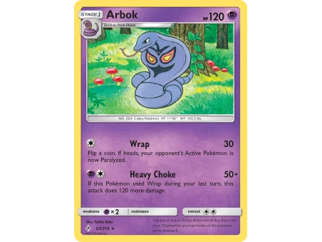 Arbok (Reverse Holo)