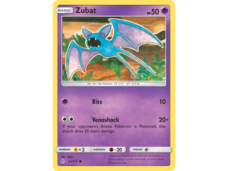 Zubat (Reverse Holo)
