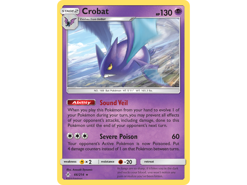 Crobat (Reverse Holo)