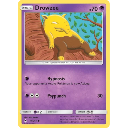 Drowzee (Reverse Holo)