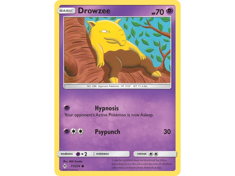 Drowzee (Reverse Holo)