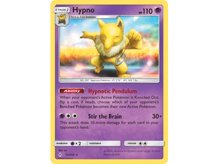 Hypno (Reverse Holo)