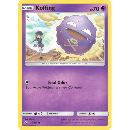 Koffing (Reverse Holo)