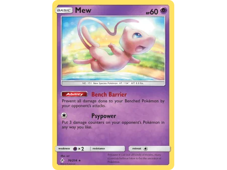 Mew (Reverse Holo)