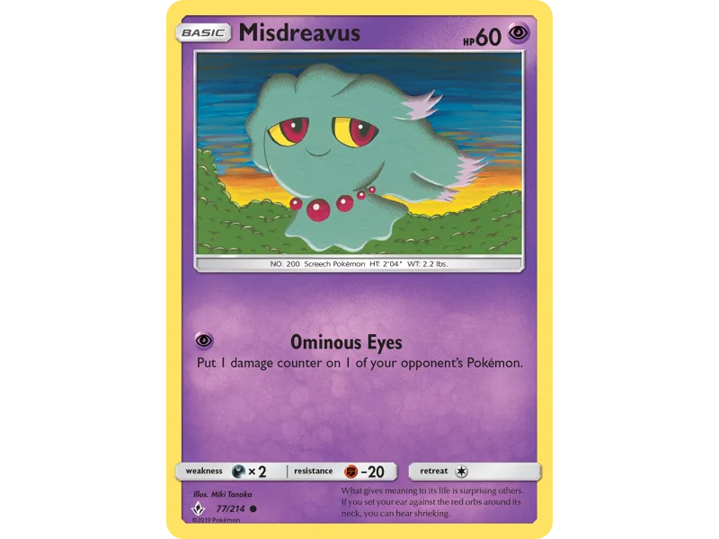 Misdreavus (Reverse Holo)