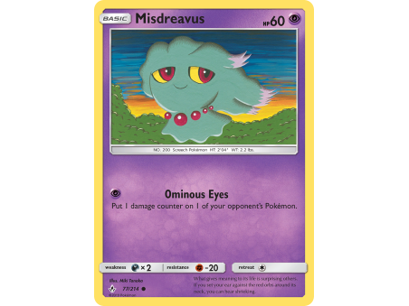 Misdreavus (Reverse Holo)