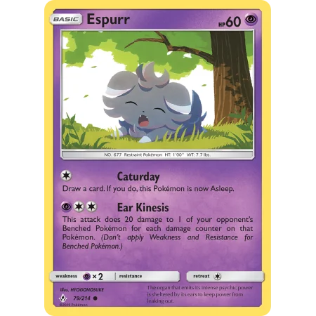 Espurr (Reverse Holo)