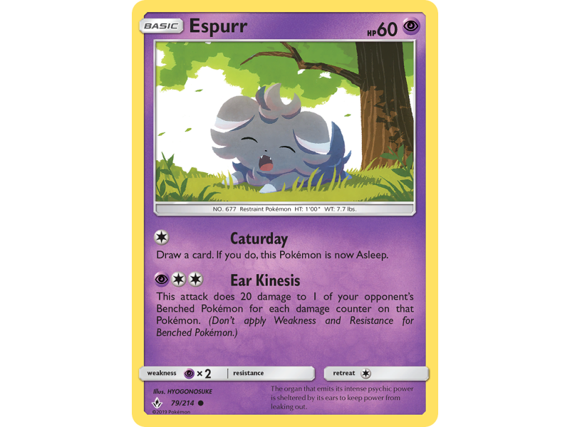 Espurr (Reverse Holo)