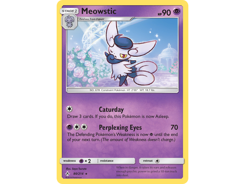 Meowstic (Reverse Holo)
