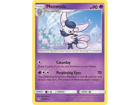 Meowstic (Reverse Holo)