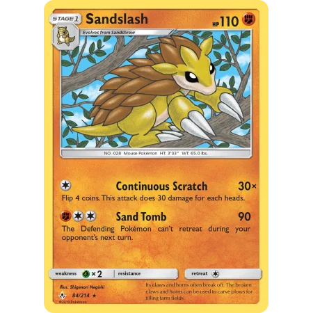 Sandslash (Reverse Holo)