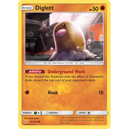 Diglett (Reverse Holo)