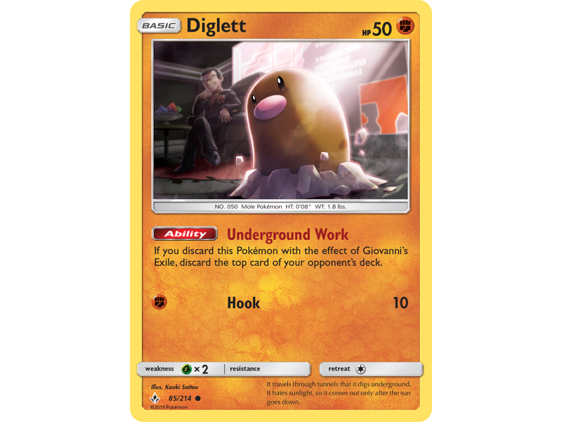 Diglett (Reverse Holo)