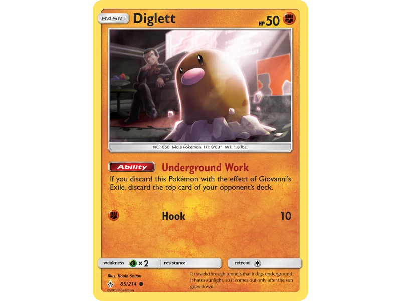 Diglett (Reverse Holo)