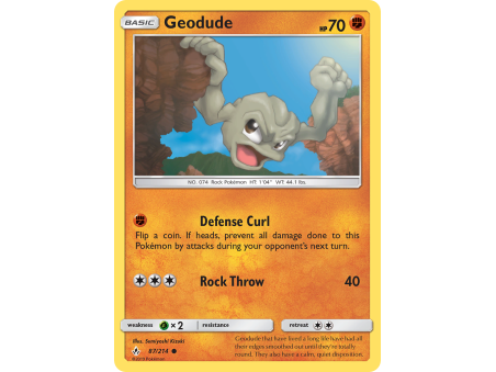 Geodude (Reverse Holo)
