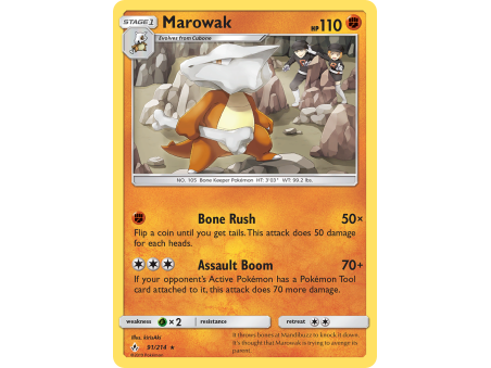 Marowak (Reverse Holo)