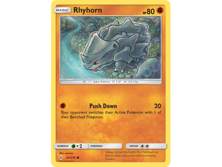 Rhyhorn (Reverse Holo)
