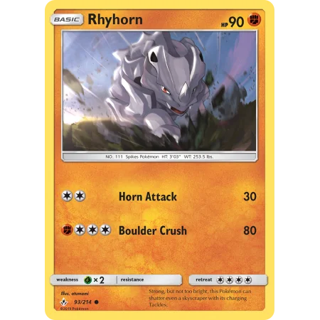 Rhyhorn (Reverse Holo)