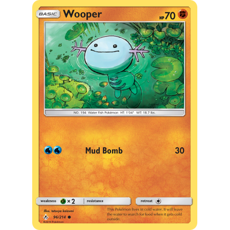 Wooper (Reverse Holo)