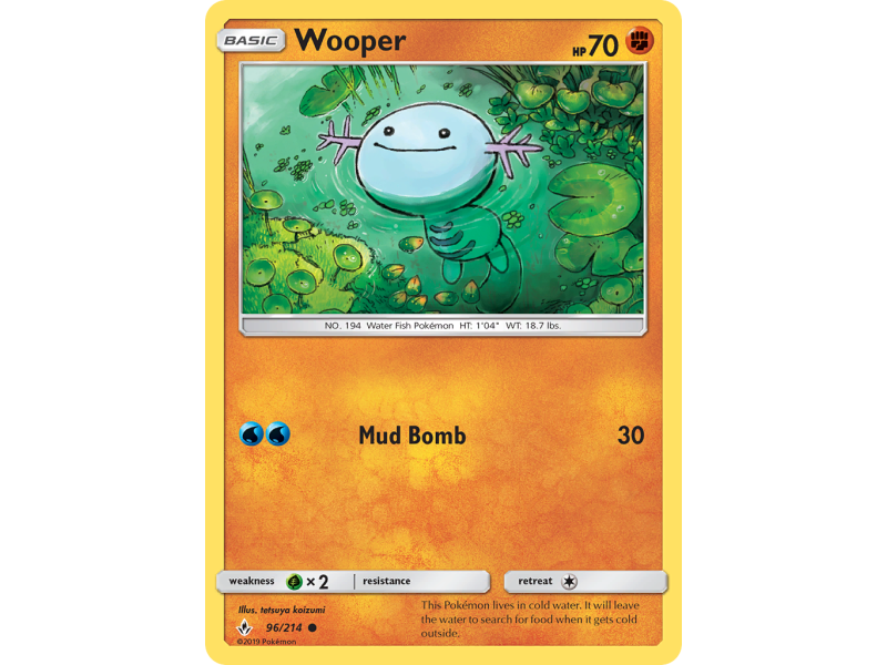 Wooper (Reverse Holo)
