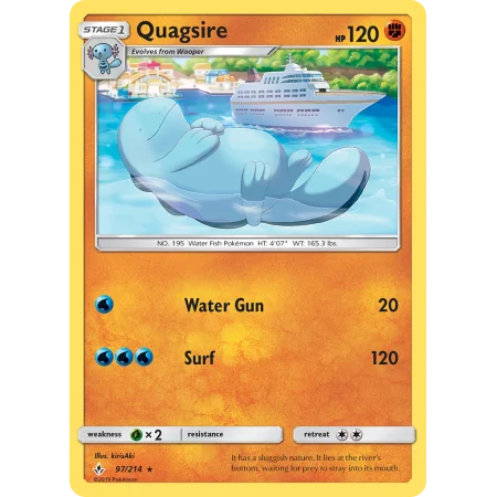 Quagsire (Reverse Holo)