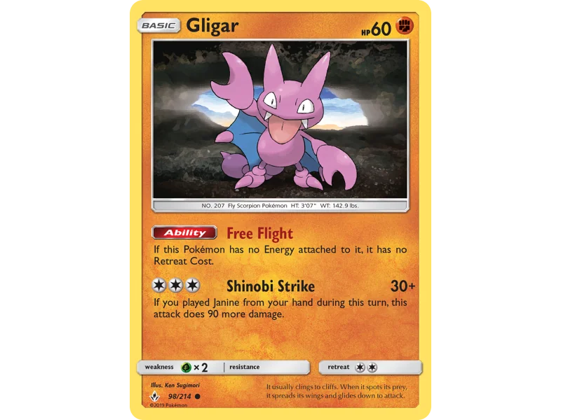 Gligar (Reverse Holo)