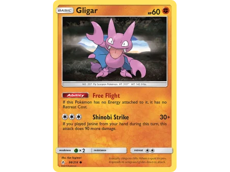 Gligar (Reverse Holo)