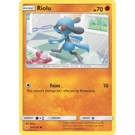 Riolu (Reverse Holo)