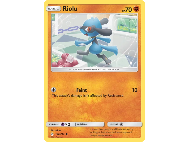 Riolu (Reverse Holo)