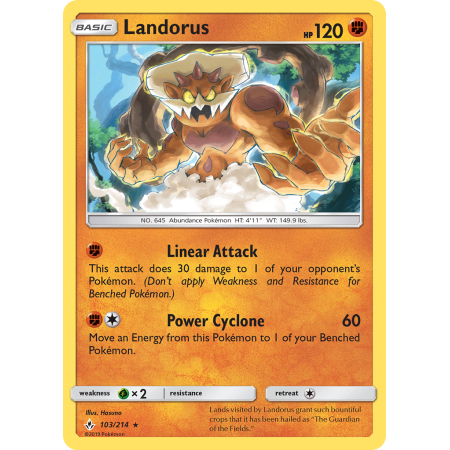 Landorus (Reverse Holo)